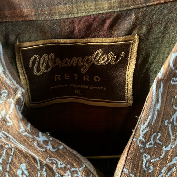 Wrangler Retro Pearl snap XL - Picture 2 of 4